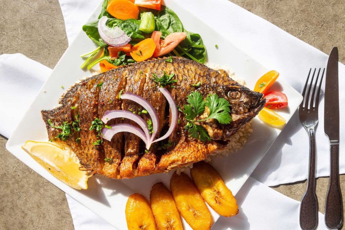 Grilled Fish (Tilapia) /Poisson Braisé