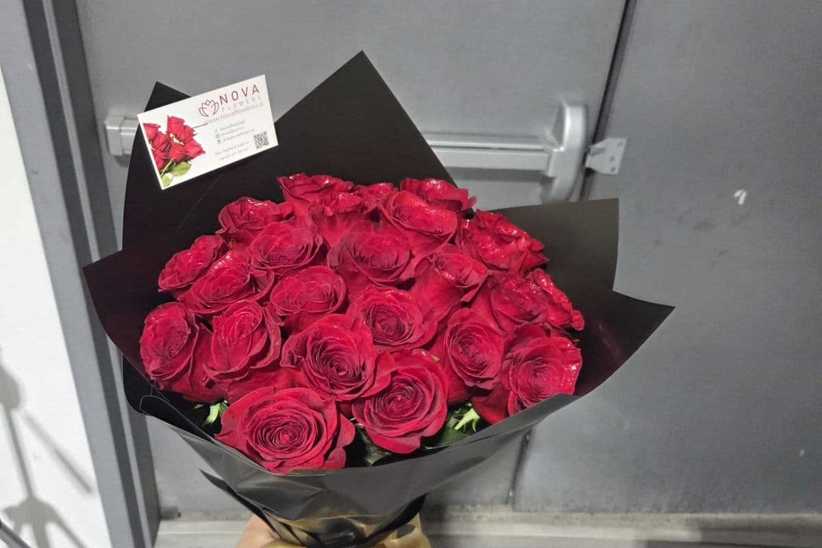 24 Red Roses Bouquet