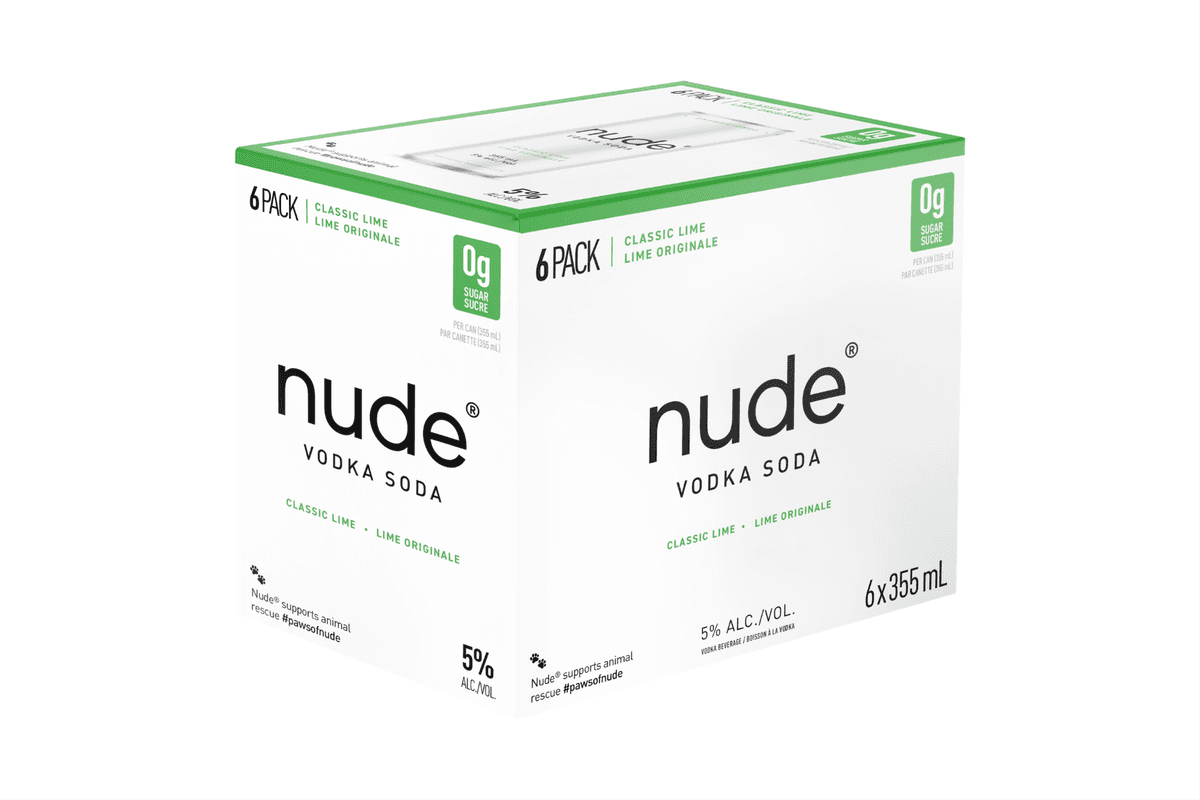 Nude - Lime (6 x 355ml)