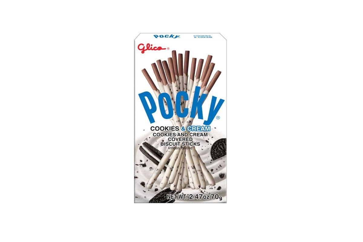 Pocky Cookies & Cream Biscuits (70g)