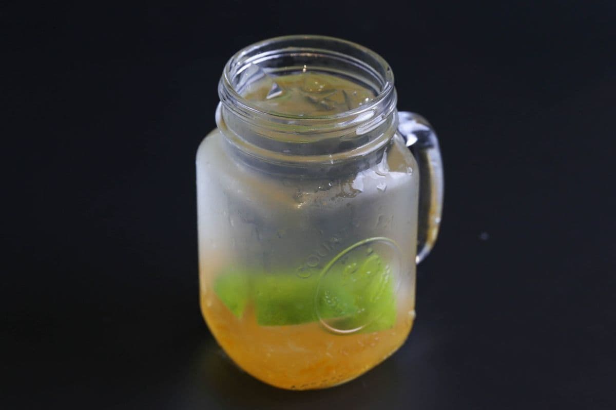 36. Lime and Mandarin Orange Soda