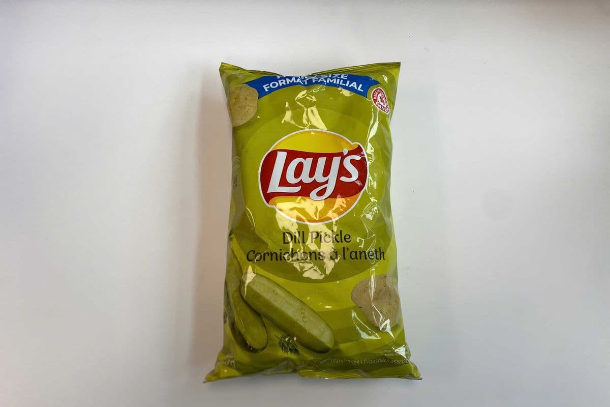 Lays Dill Pickle (235g) (270 Cal)