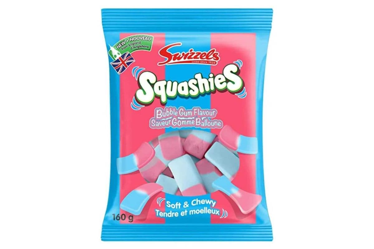 Squashies Bubble Gum Flavored (160g)