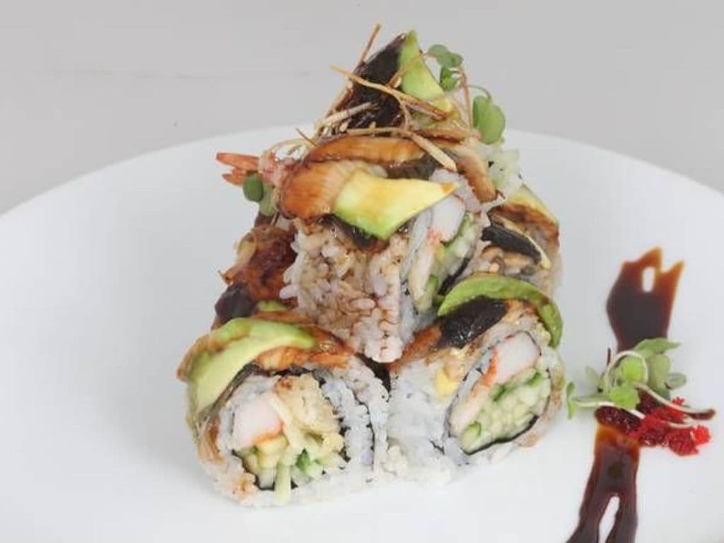 Eel dragon roll (5 pieces)