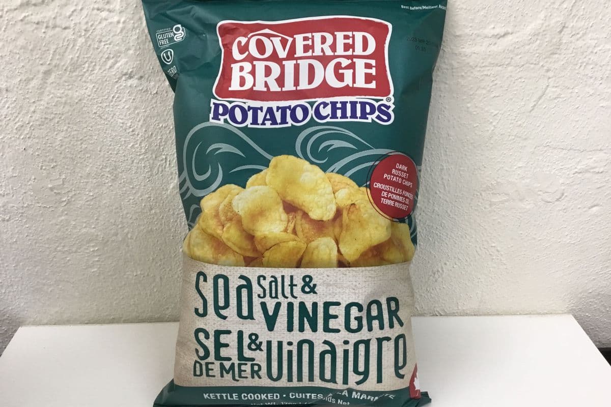 Covered Bridge Sea Salt & Vinegar Potato (170 g)