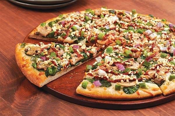 Family Size Rustic Veggie Pizza