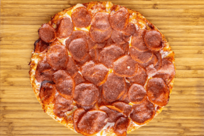Spiced Pepperoni Pizza
