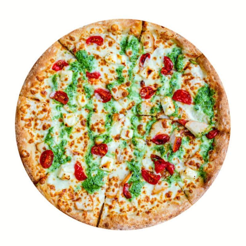 Spicy Pesto Pizza