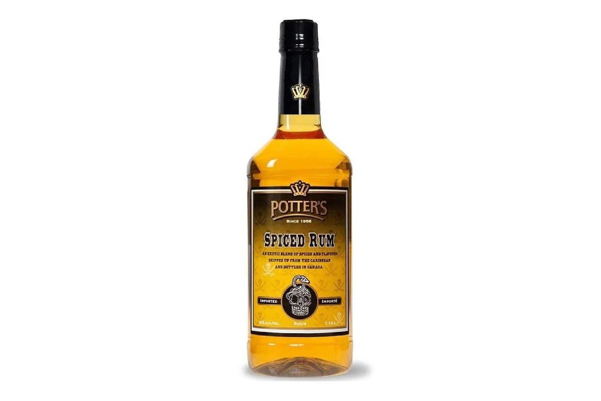Potter's Spiced Rum-1.14L (1 x 1.14L)