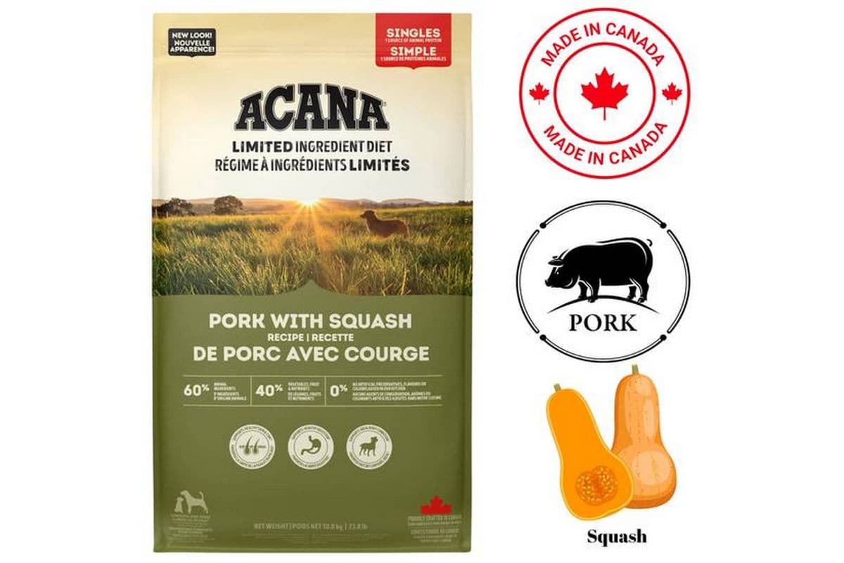 Acana - Limited Ingredient Pork & Squash Dry Dog Food (24 lb)