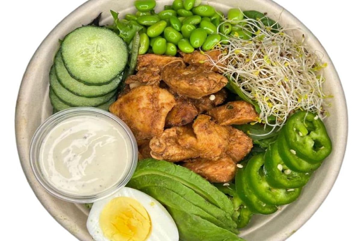Keto Charred Chicken Bowl Keto Bowl