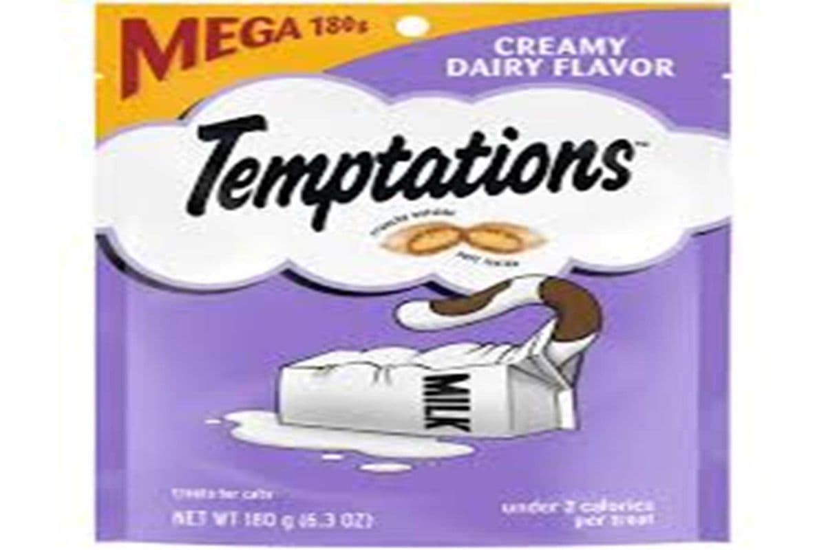 Temptations creamy dairy flavour (Mega pack) (180g)