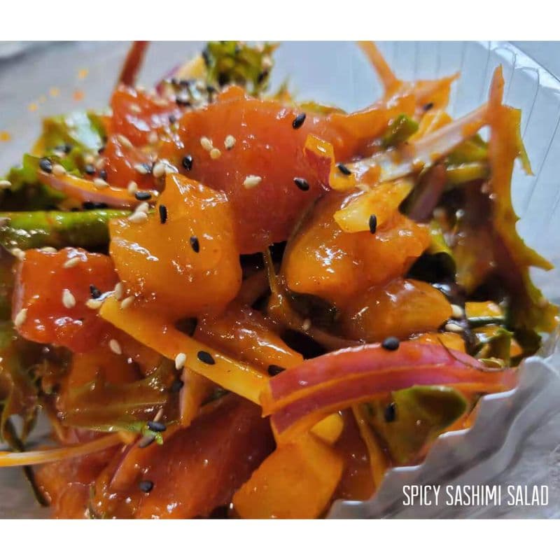 Spicy Sashimi Salad