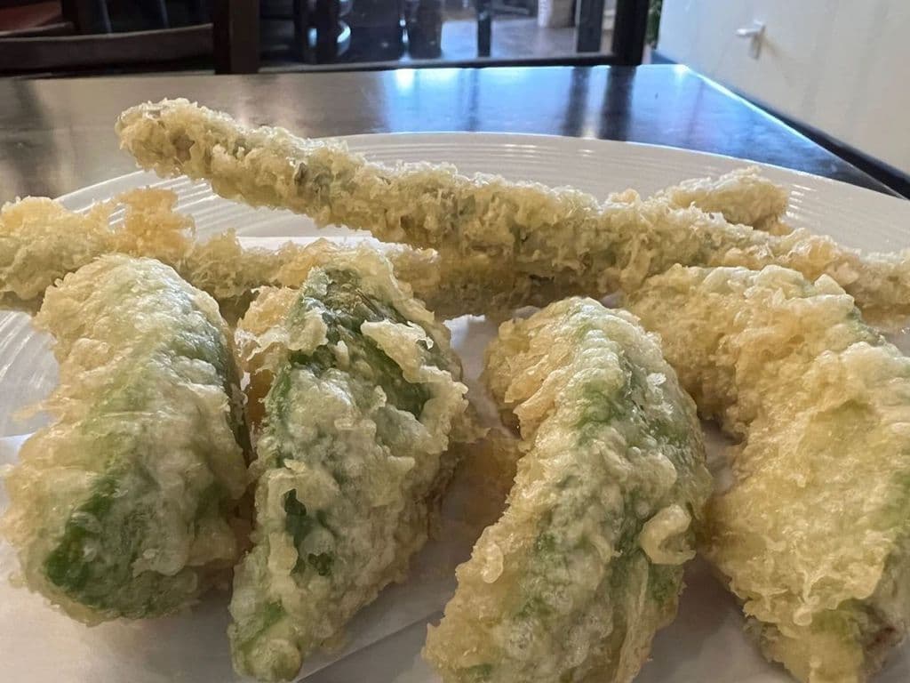 Avo&Asparagus Tempura