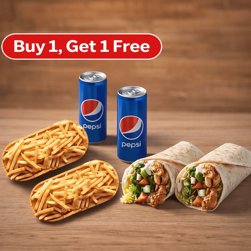 Bundle Small Wrap with Fries