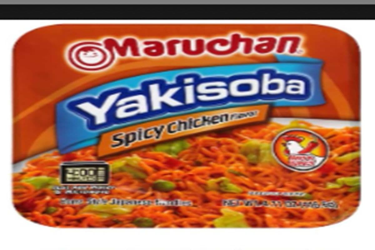 Maruchan yakisoba spicy chicken
