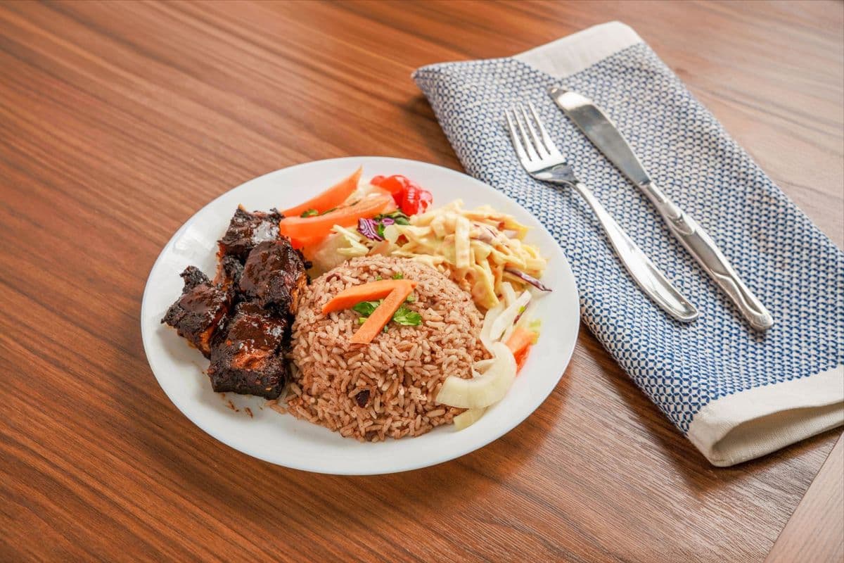 Small Jerk Pork Meal