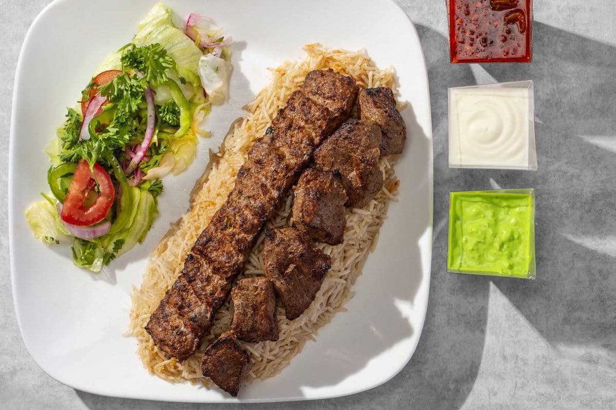 Sultani Kabob Plate