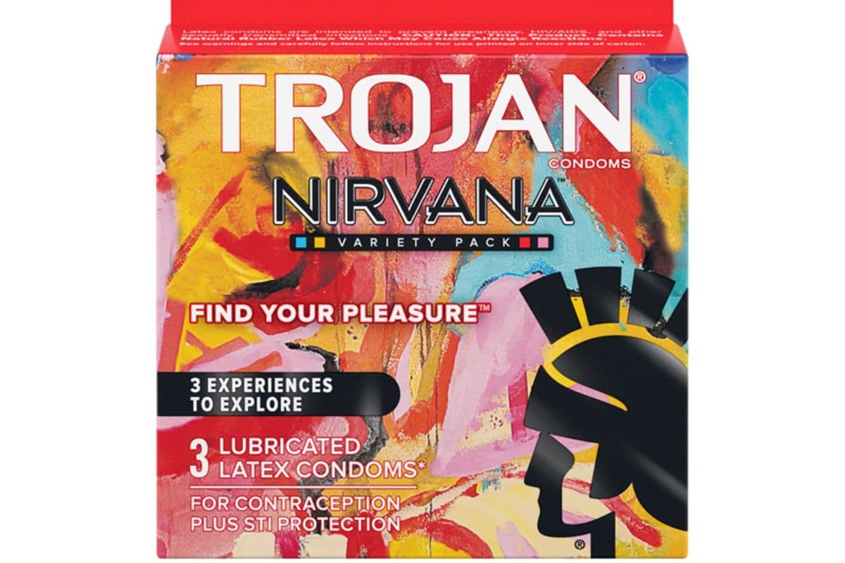 Trojan Nirvana Ultra Ribbed (3 pcs)