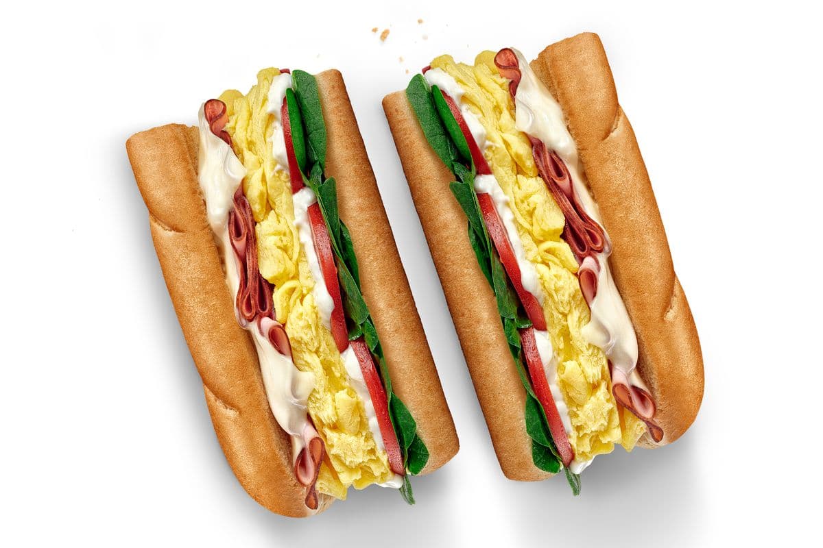 Footlong Egg & Ham Sub (960 Cals)