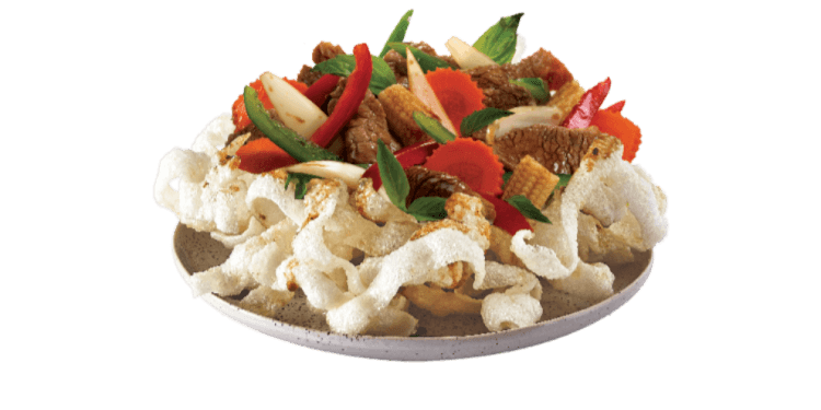 Stir Fry on Cloudle Noodles