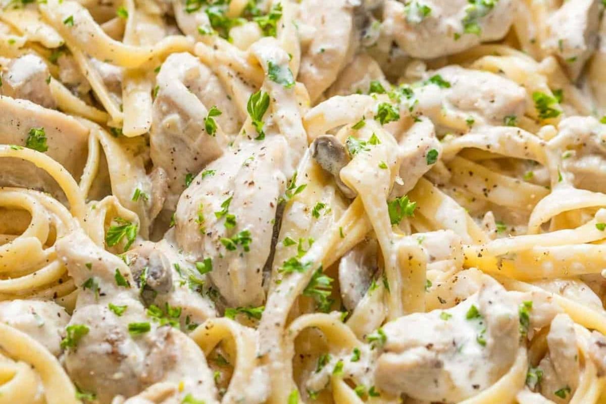 FETTUCCINE ALFREDO PASTA (40 oz)