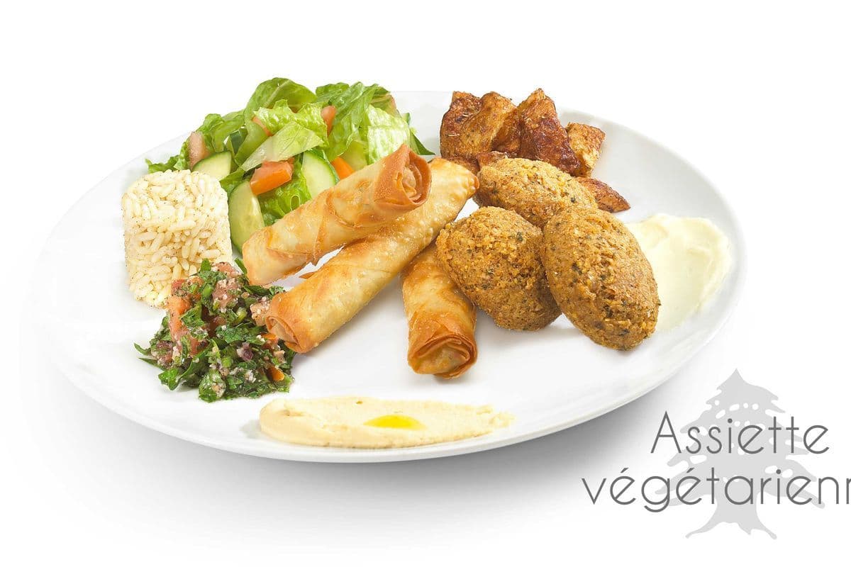Assiette végétarien / Vegetarian plate