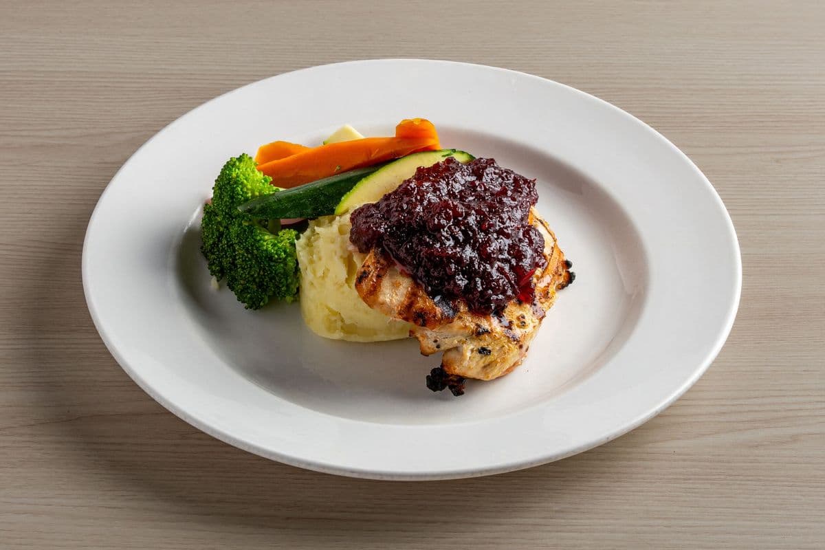 Cranberries Chicken Dinner