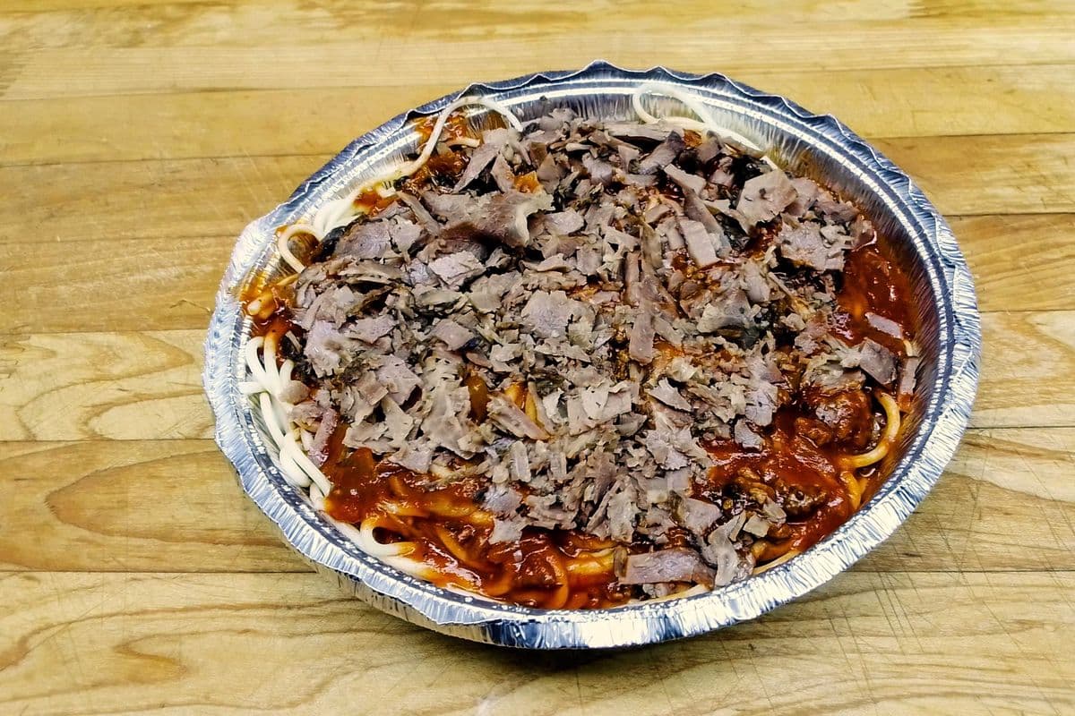Spaghetti à la viande fumée / Smoked Meat Spaghetti