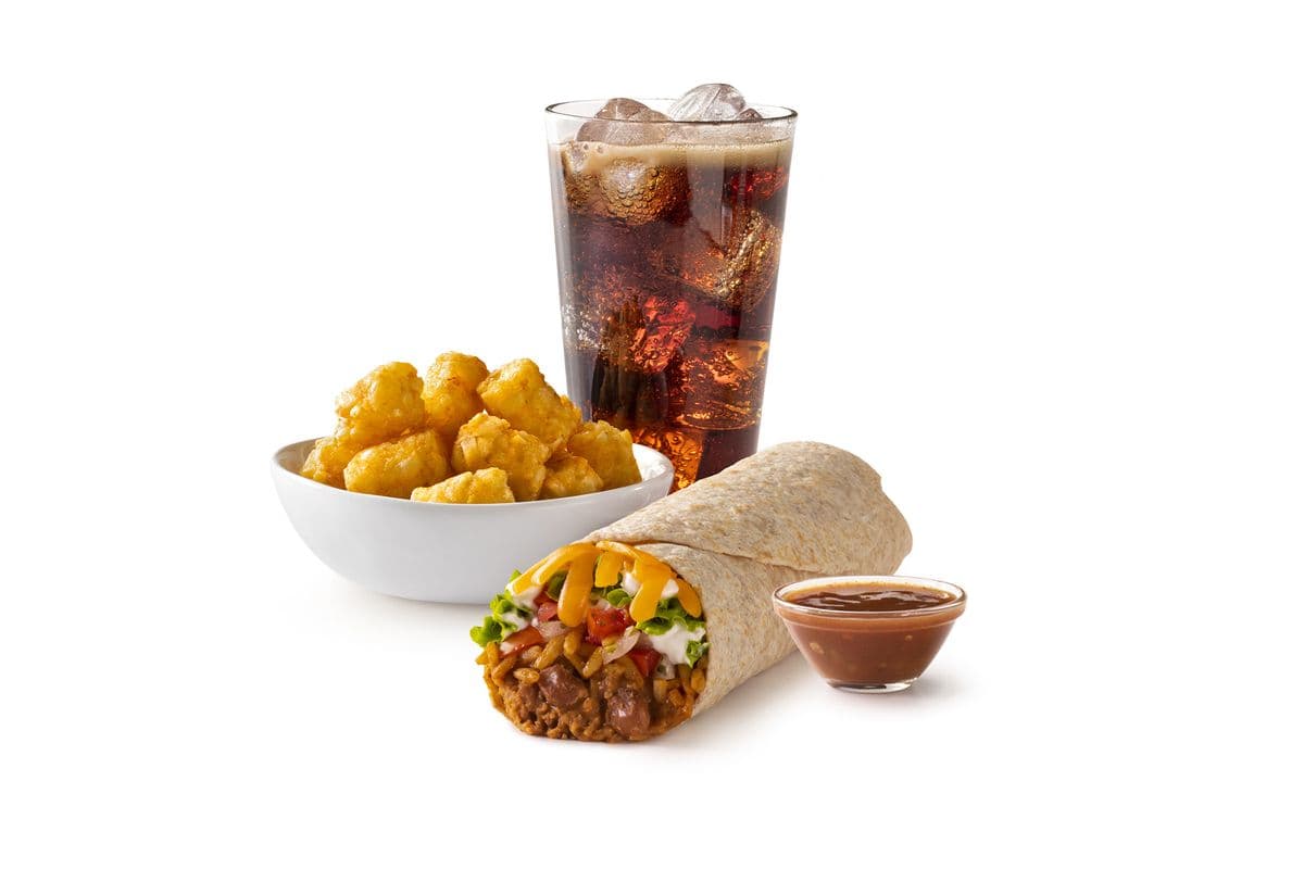 Veggie Burrito Combo