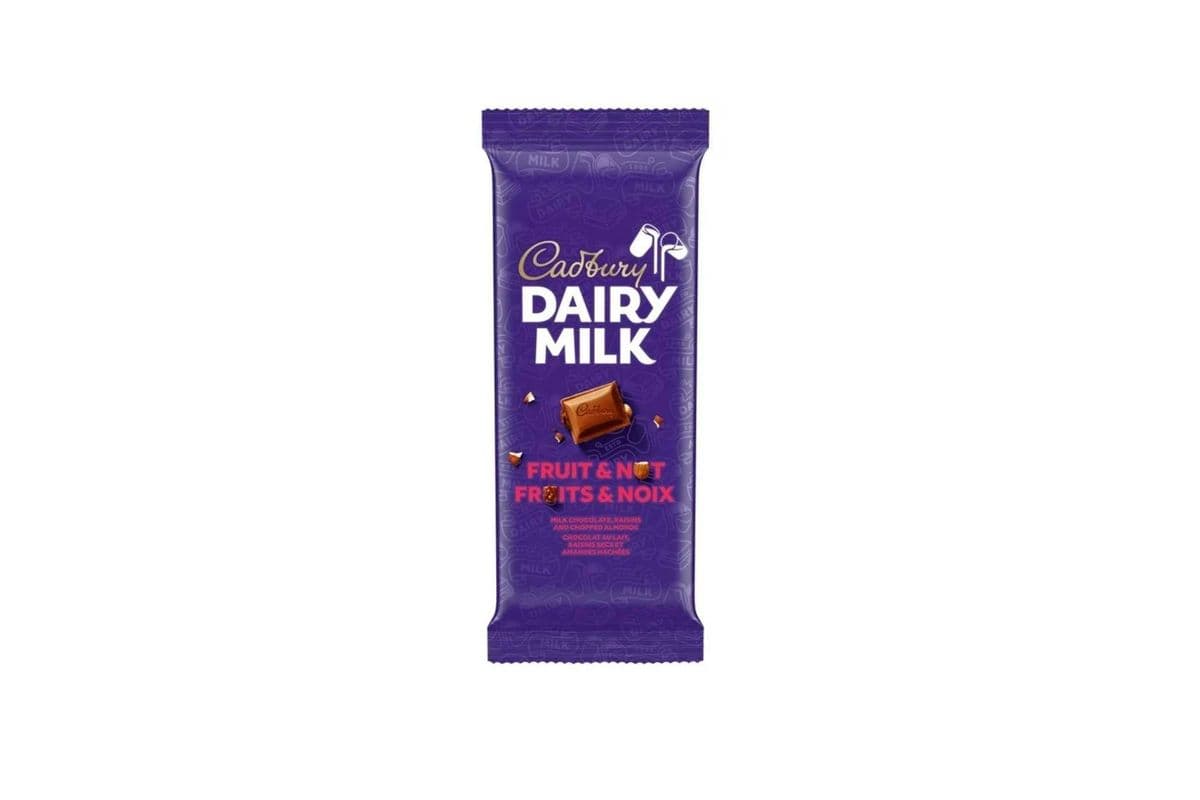 Cadbury Dairy Milk Fruit and Nut 90gm