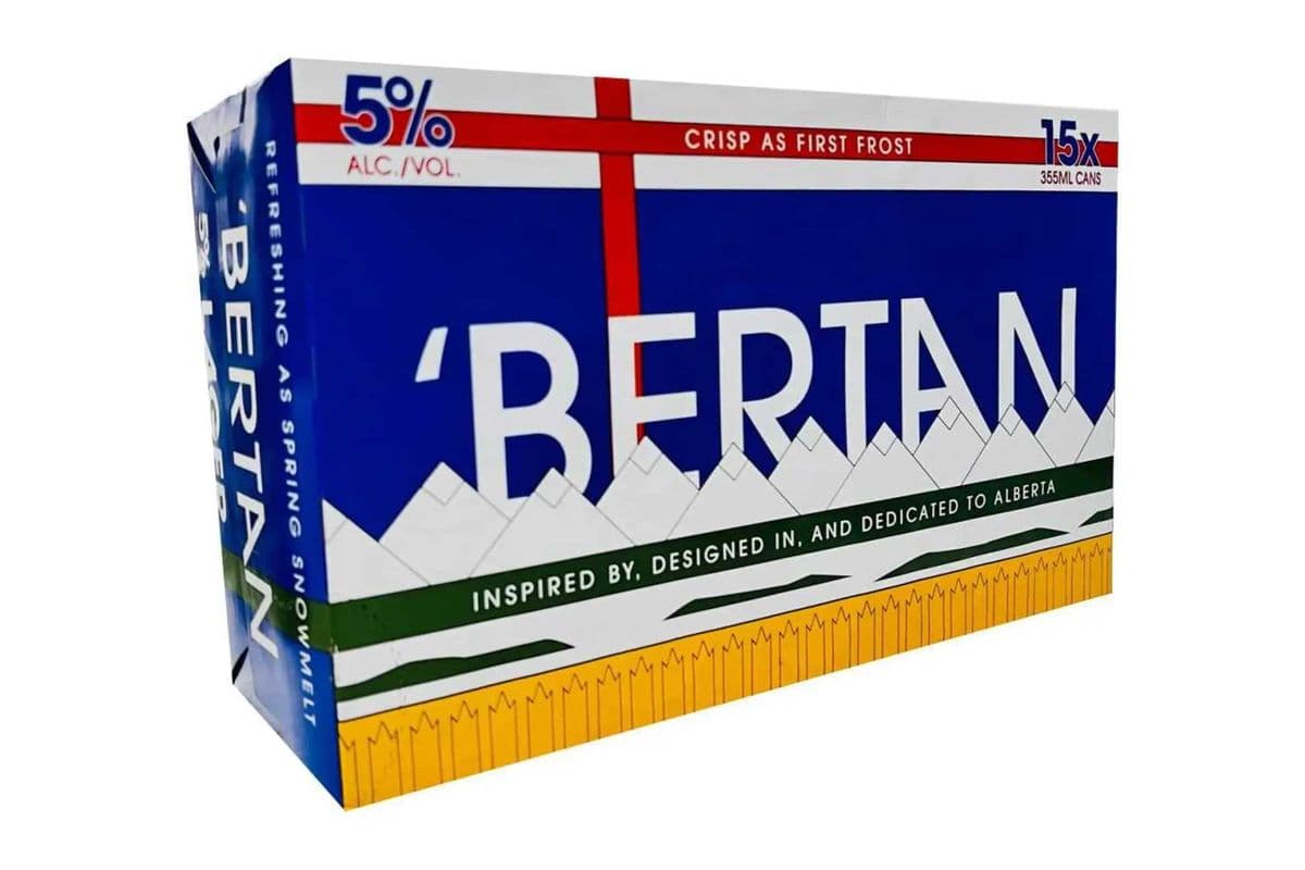 Bertan Lager pack of 15 (15 x 355 ml Cans)