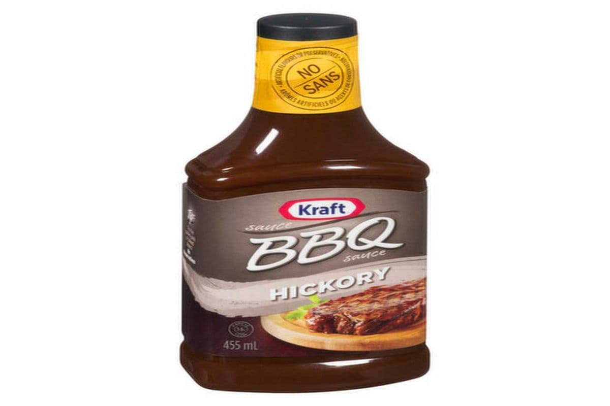 KRAFT SAUCE BBQ HICKORY (455ML) (40 Cal)