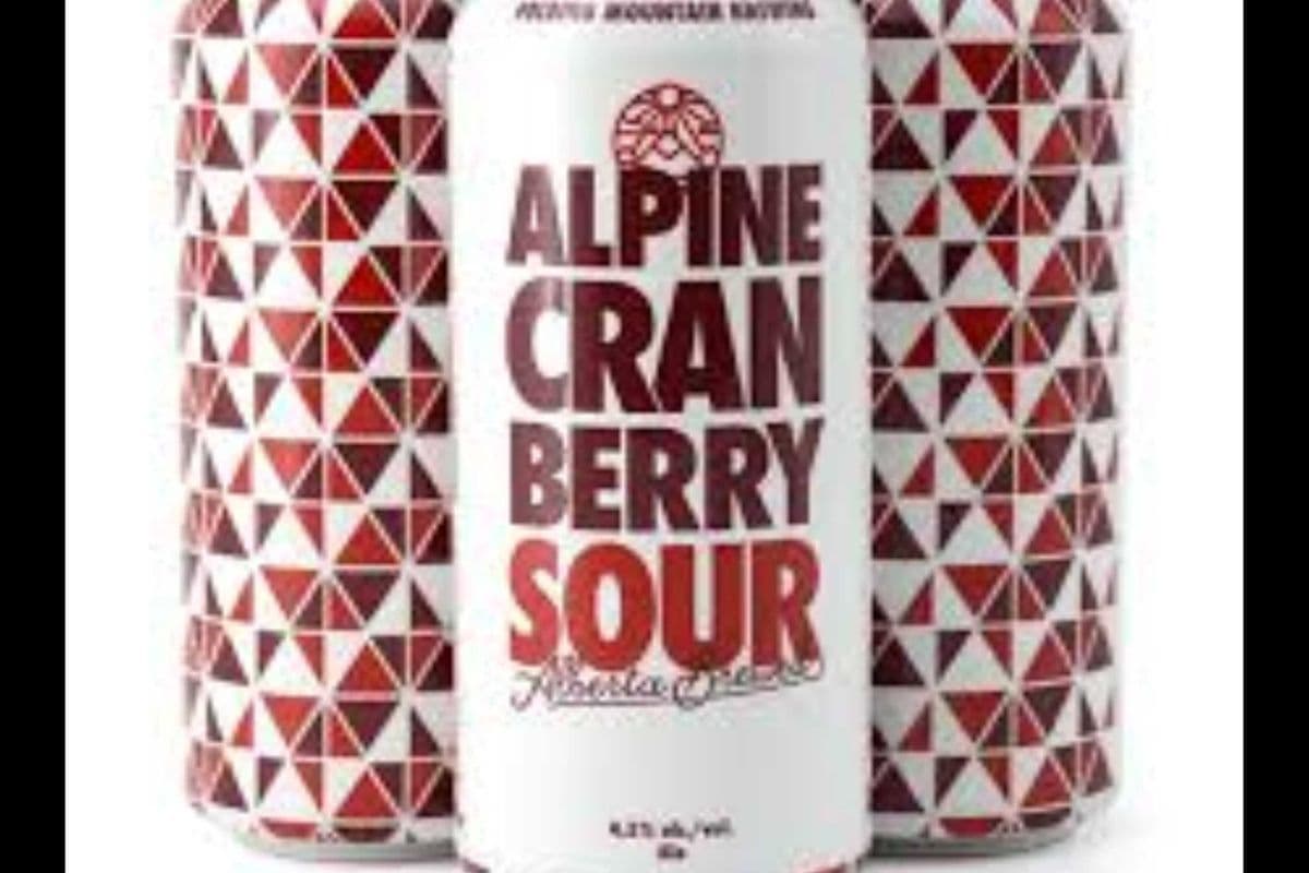 Alpine Cranberry Sour (4 Cans) (4 x 4*473ML)