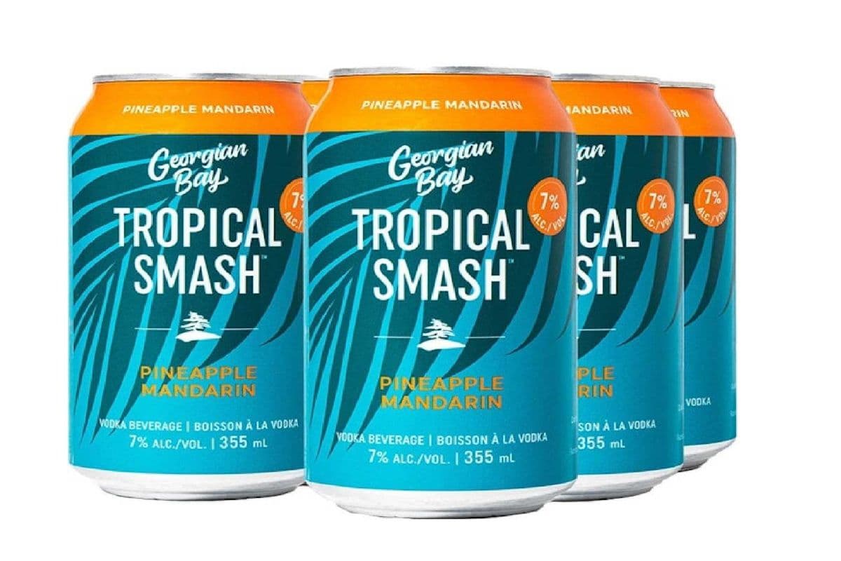 Georgian Bay Tropical Pineapple Mandarin (6 x 355 ml Cans)