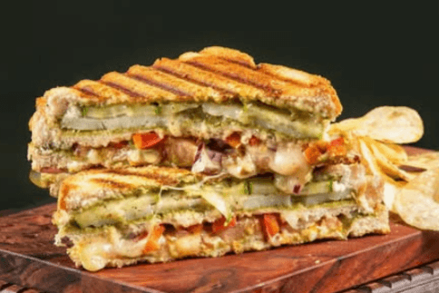 Veg. Grill Cheese Sandwich