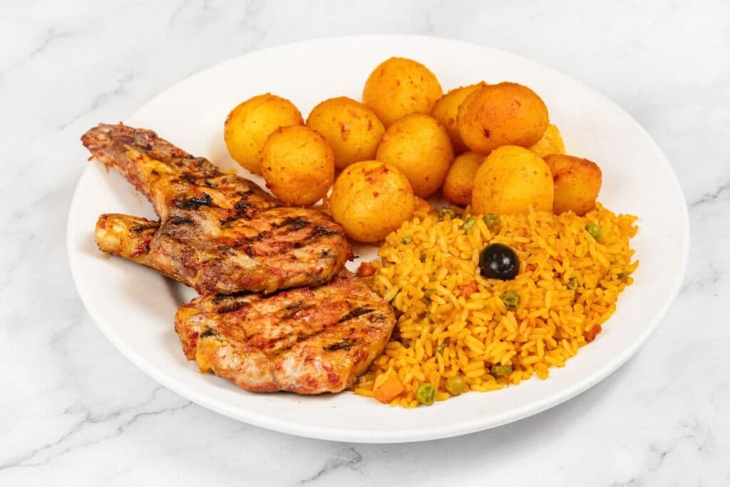 Pork Chops Dinner