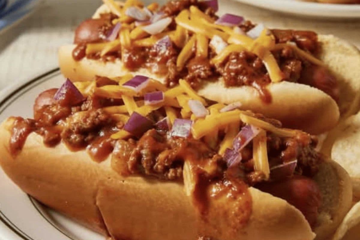 100% Beef Chili Cheese Dog