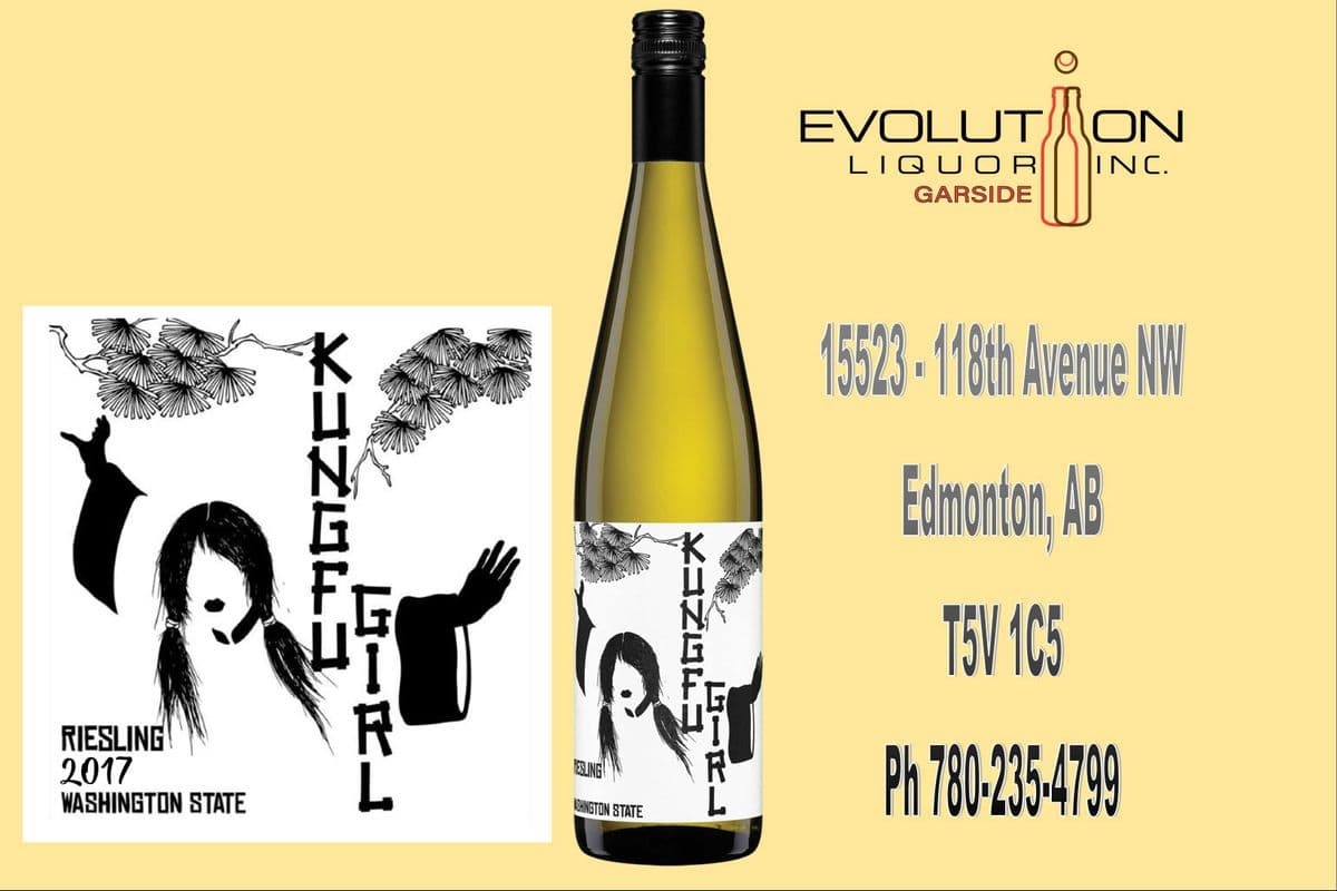 Charles Smith Kung Fu Girl Riesling 2017 (1 x 750ml Glass Bottle)