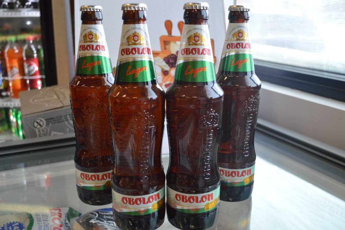 Obolon Premium Ukrainian Lager Beer (4 x 500 ml) (1 x 500)