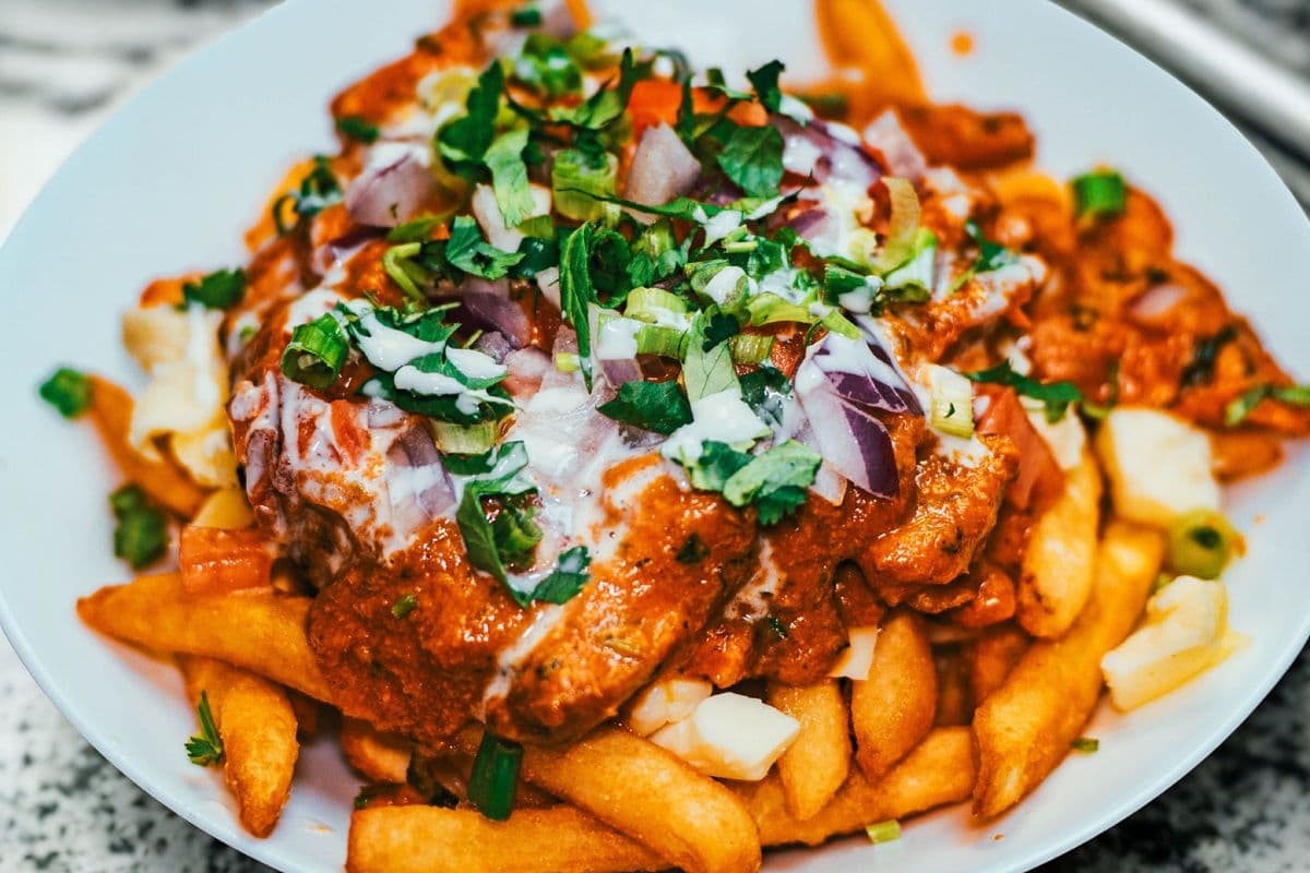Butter Chicken Poutine