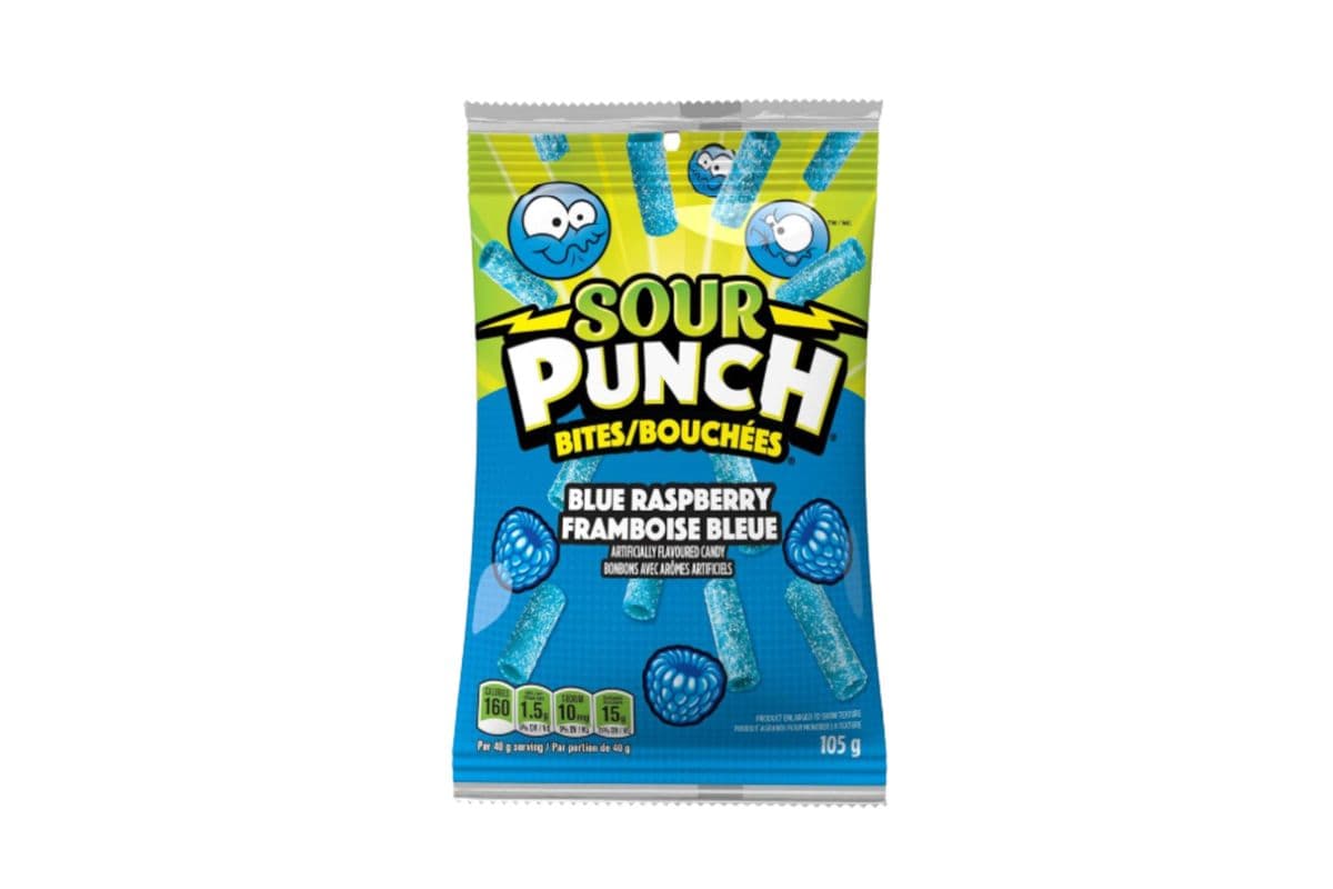 Sour Punch Bites Blue Raspberry