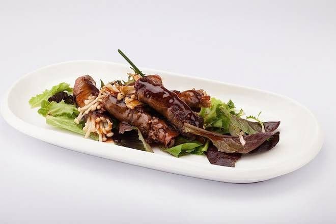 12. Enoki Beef Roll (8 pcs)