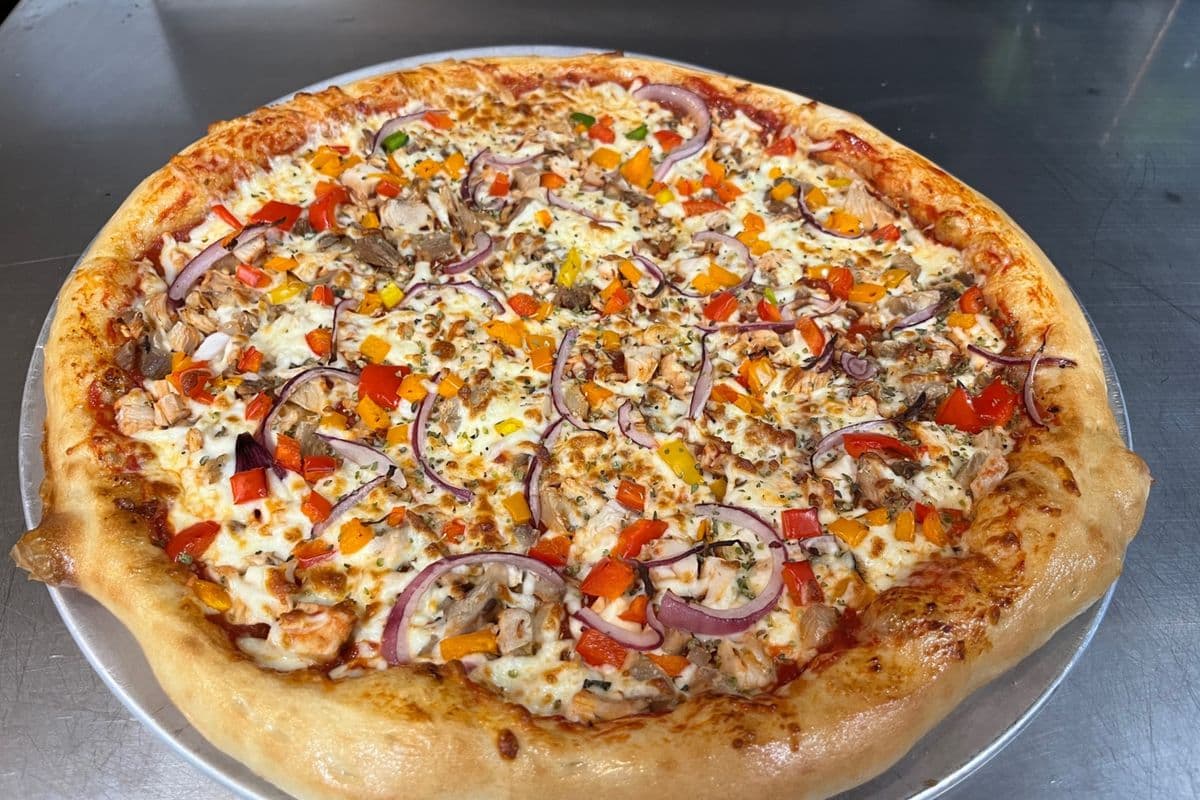 Pizza au poulet / Chicken Pizza