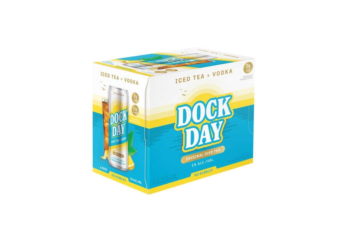 Dock Day Iced Tea & Vodka (6 x 355ml can)