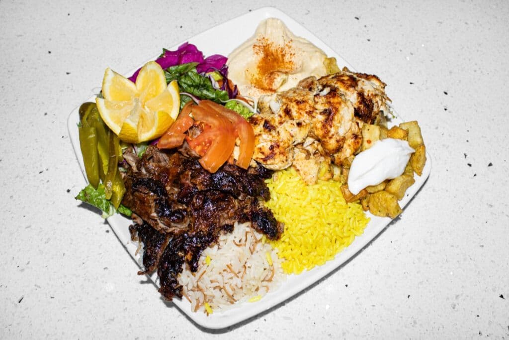 Shawarma Mixed Platter