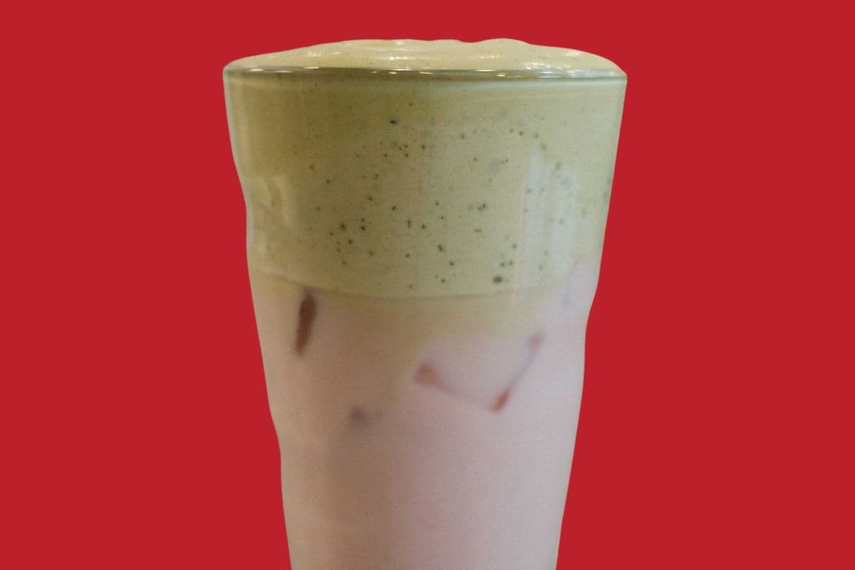 Iced Strawberry Matcha Cloud