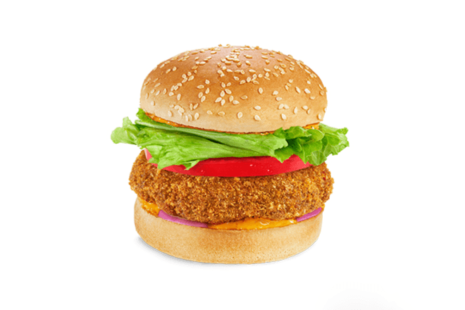 Burger végé masala / Masala Veggie Burger