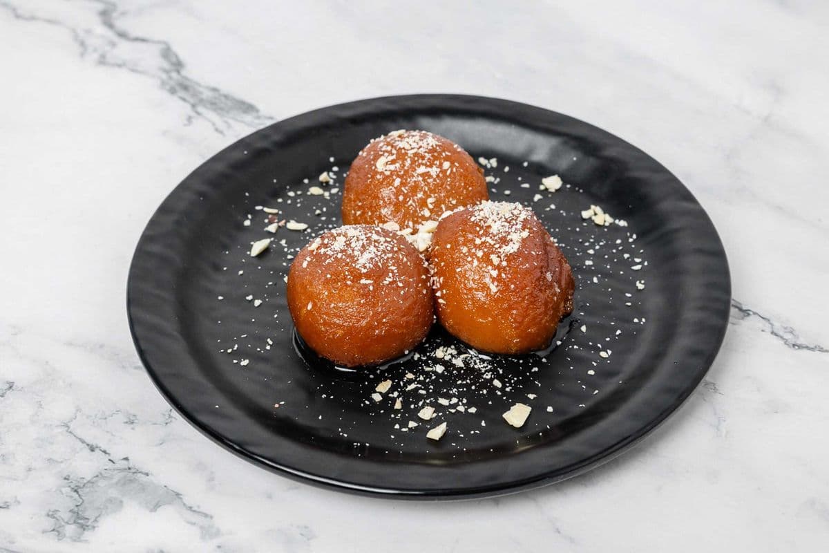 Gulab Jamun Fudge