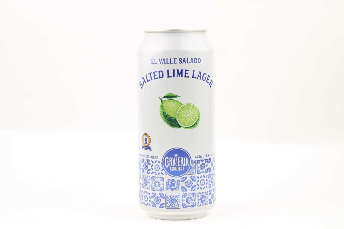 La Cerveceria Salted Lime Lager (1 x 473 ml)
